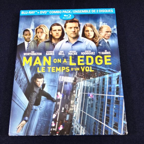 Man on a Ledge -2012 - LE Temps D'un Vol - Blu ray Combo Pack - DVD - New - Picture 1 of 6
